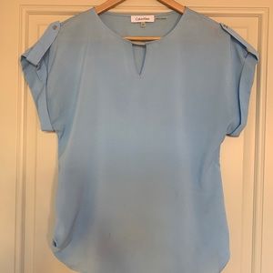 Calvin Klein Blue Blouse